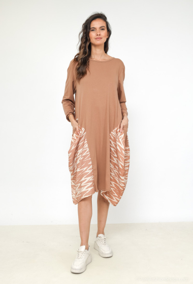 Wholesaler Emma Dore - Tunic dress with pocket
