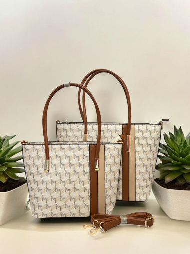 Wholesaler Emma Dore (Sacs) - Double bag with print