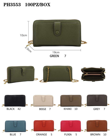 Wholesaler Emma Dore (Sacs) - Wallet With Shoulder Strap