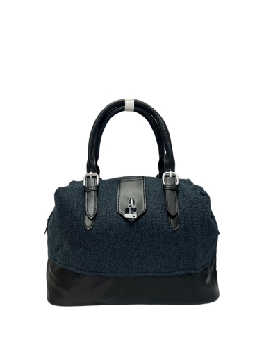 Großhändler Emma Dore (Sacs) - Handtasche aus Bi-Material mit Vorhängeschloss