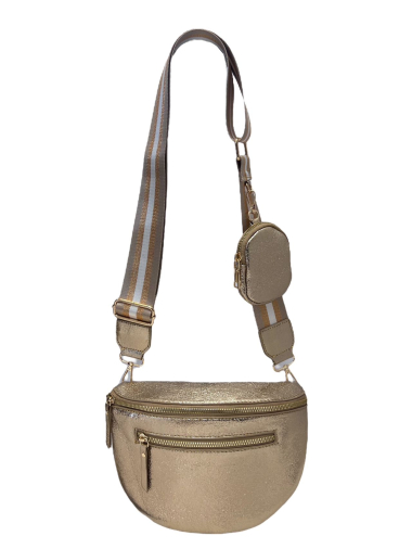Wholesaler Emma Dore (Sacs) - Belt bag with fabric shoulder strap