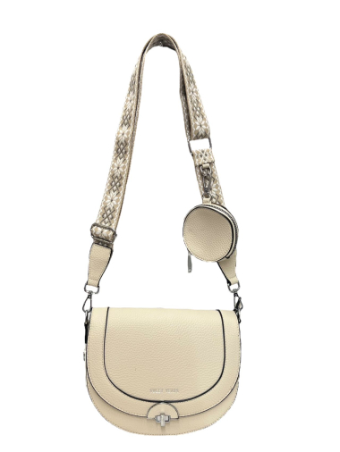 Wholesaler Emma Dore (Sacs) - “SWEET YEARS” writing shoulder bag with pouch