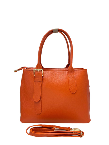 Wholesaler Emma Dore (Sacs) - Leather bag, double compartment
