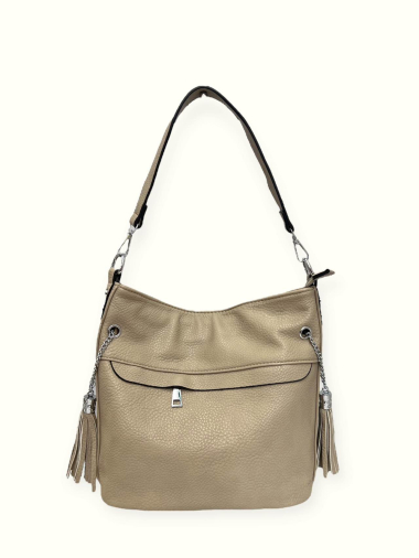 Wholesaler Emma Dore (Sacs) - Shoulder bag with two pompoms