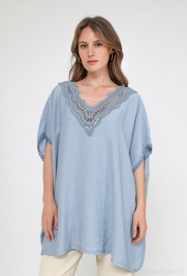 Wholesaler Emma Dore - V-neck lace tunic