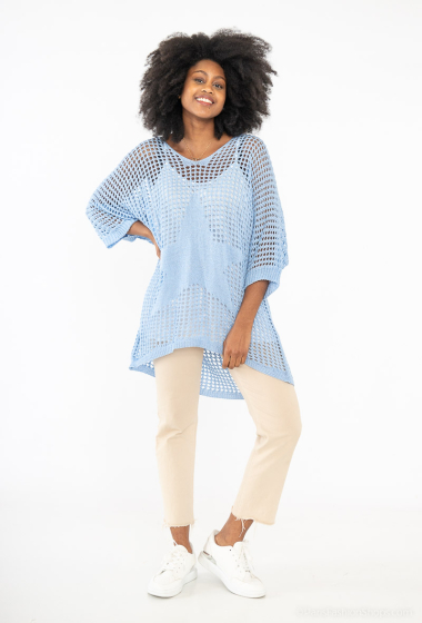 Wholesaler Emma Dore - Knitted tunic with star