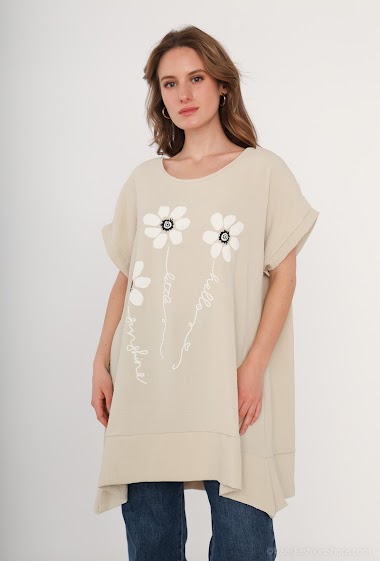 Wholesaler Emma Dore - Floral print tunic
