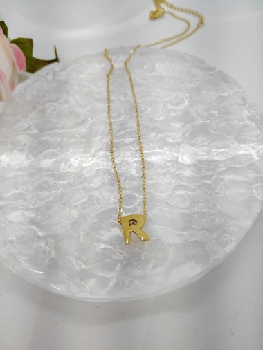 Wholesaler EMMASH BIJOUX - INITIAL NECKLACE