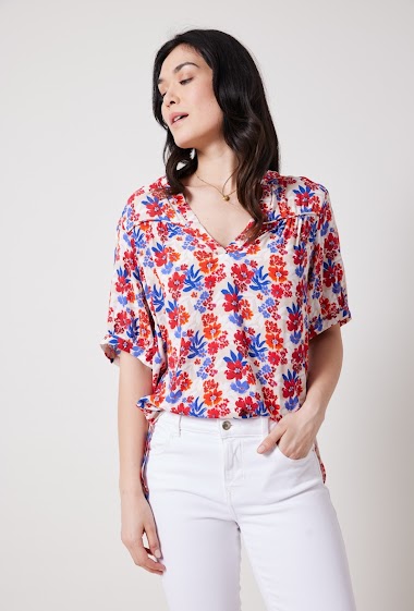 Wholesaler Escandelle - Printed blouse