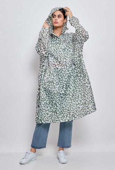 Wholesaler ESCANDELLE Paris - Printed long raincoat