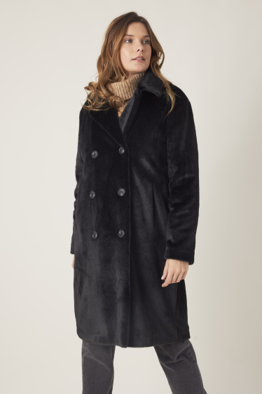 Wholesaler ESCANDELLE Paris - Faux fur coat