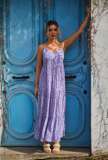 Wholesaler ESCANDELLE Paris - Backless fluid dress