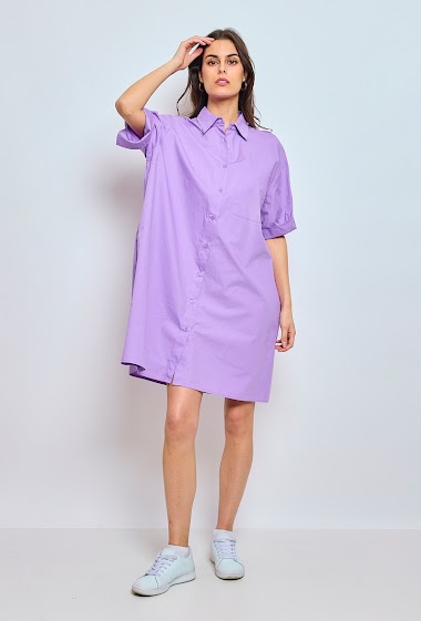 Wholesaler ESCANDELLE Paris - Oversize Shirt dress