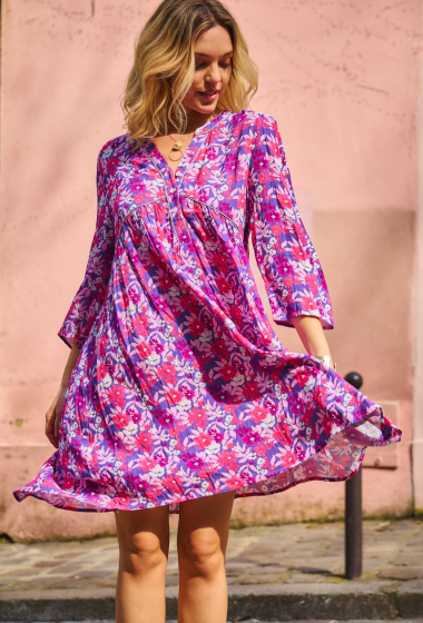 Wholesaler ESCANDELLE Paris - Printed dress