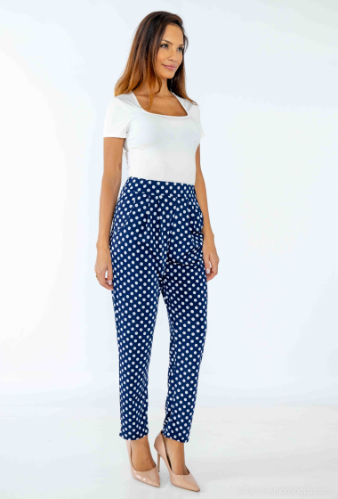 Wholesaler Esperance - Printed stretch pants with pockets