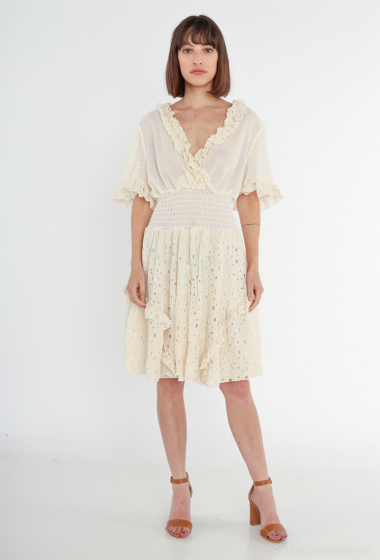 Wholesaler ESPRIT JESSICA - Short fashion lace dress
