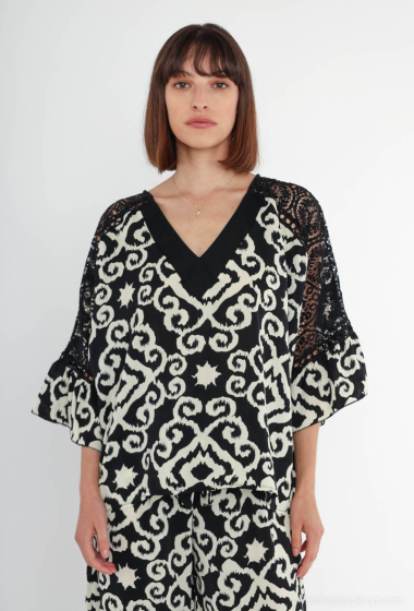 Wholesaler ESPRIT JESSICA - Leopard print shirt top