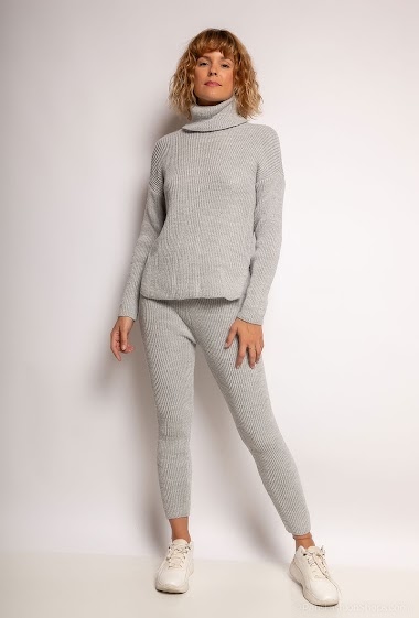 Wholesaler Estee Brown - Knit leggings and jumper set