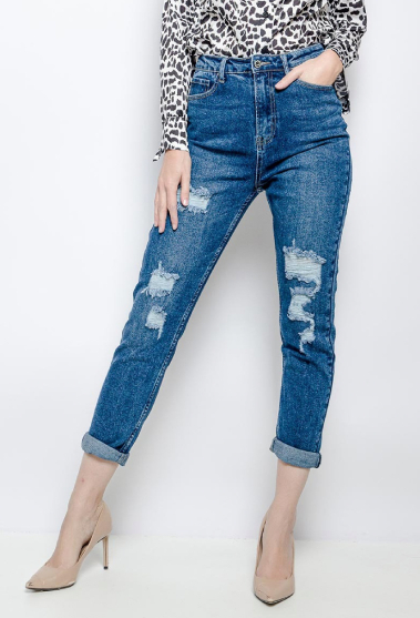 Großhändler Estee Brown - Ripped mom jeans