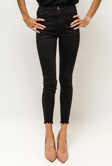 Wholesaler Estee Brown - Skinny pants with damaged hem