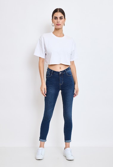 Wholesaler Estee Brown - Jeans skinny  push up plus size
