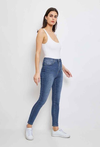 Wholesaler Estee Brown - Skinny jeans super High waist