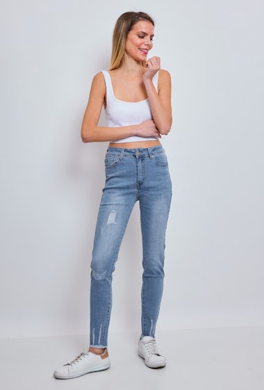 Großhändler Estee Brown - Damaged skinny jeans