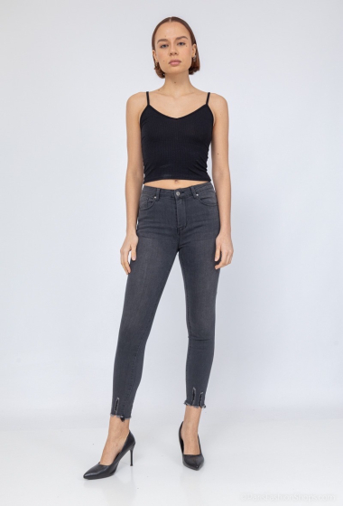 Wholesaler Estee Brown - Skinny jeans with raw edges