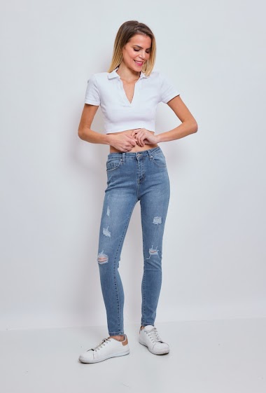 Wholesaler Estee Brown - Skinny ripped jeans