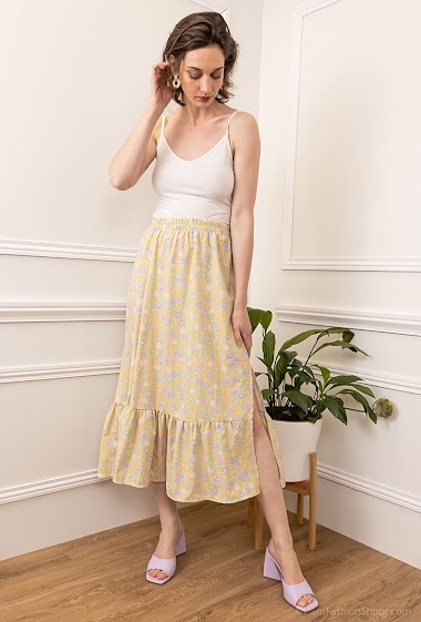 Wholesaler Estee Brown - Flower printed skirt