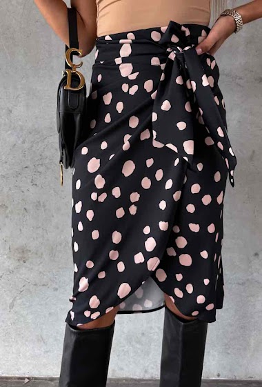 Wholesaler Estee Brown - Printed wrap skirt