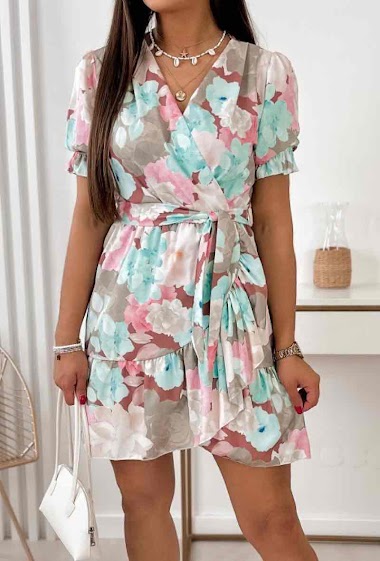 Wholesalers Estee Brown - Short printed dress