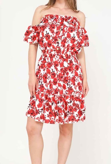 Wholesalers Estee Brown - Short printed dress