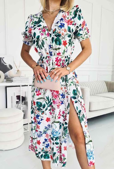 Wholesaler Estee Brown - Floral midi dress