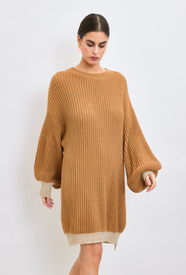 Großhändler Estee Brown - Lurex-Pulloverkleid