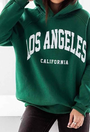 Wholesaler Estee Brown - Los Angeles sweatshirt with Hood