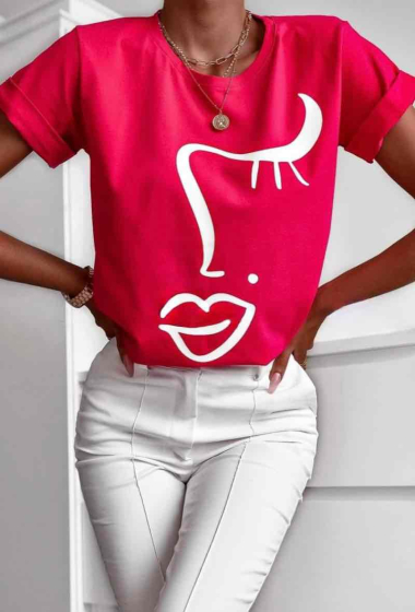 Grossiste Estee Brown - T-shirt avec imprimé