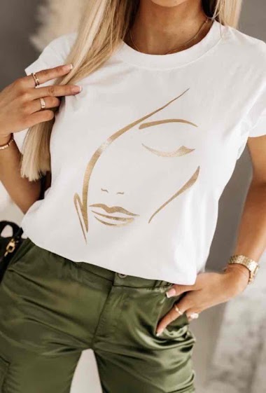 Grossistes Estee Brown - T-shirt avec imprimé
