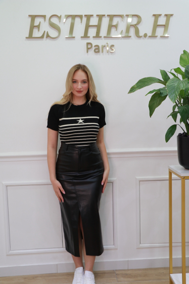 Mayorista Esther.H Paris - pantalones de piel sintética