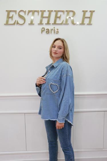 Großhändler Esther.H Paris - Jeans-Overshirt