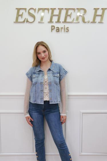 Wholesaler Esther.H Paris - Jean jacket