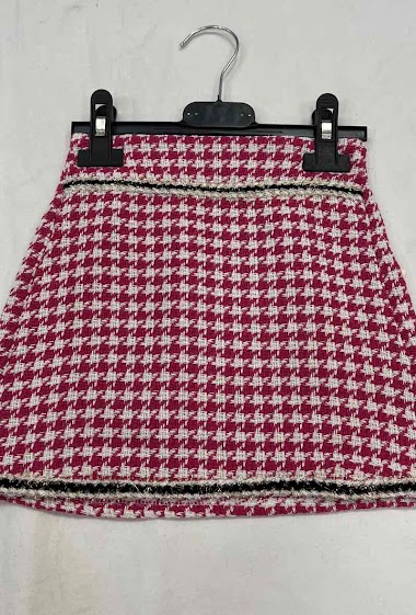 Wholesalers Esther Casual - Houndstooth skirt