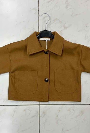 Wholesalers Esther Casual - Short Coat with two pockets