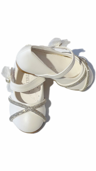 Wholesaler ESTHER PARIS - Ballerina shoe with flower rhinestones
