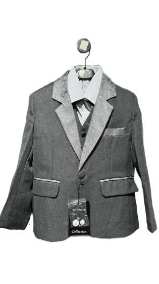 Wholesaler ESTHER PARIS - 5 piece suit Dark gray
