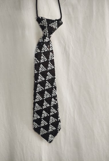 Grossistes ESTHER PARIS - Cravate paillette