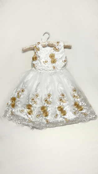 Wholesaler ESTHER PARIS - Ceremony dress with embroidery