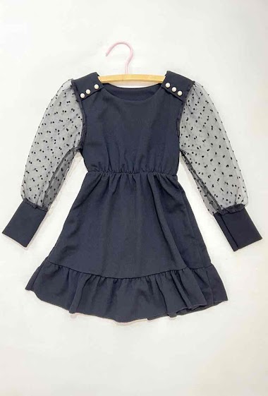 Wholesalers Esther Casual - Polka dot lace dress