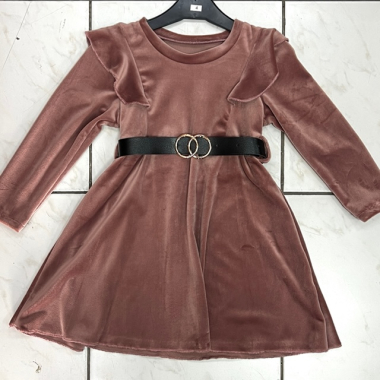 Wholesaler Esther Casual - Dress with a belt