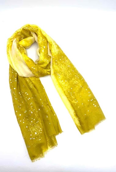 Wholesaler LINETA - Shinny Print scarves